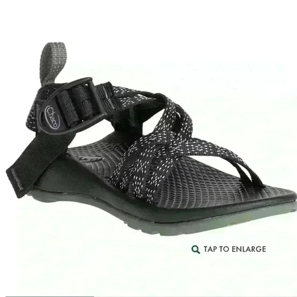 Kids CHACO ZX/1 ECOTREAD SANDAL- Hugs & Kisses pattern. Size 2 - Picture 1 of 8